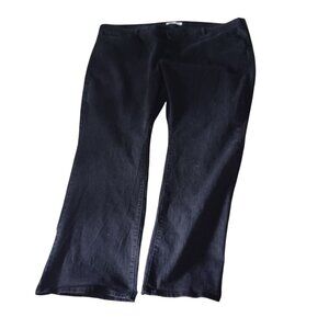 Levi Strauss Signature Black Jeans Curvy Bootcut Stretch Womens Plus SZ 4X